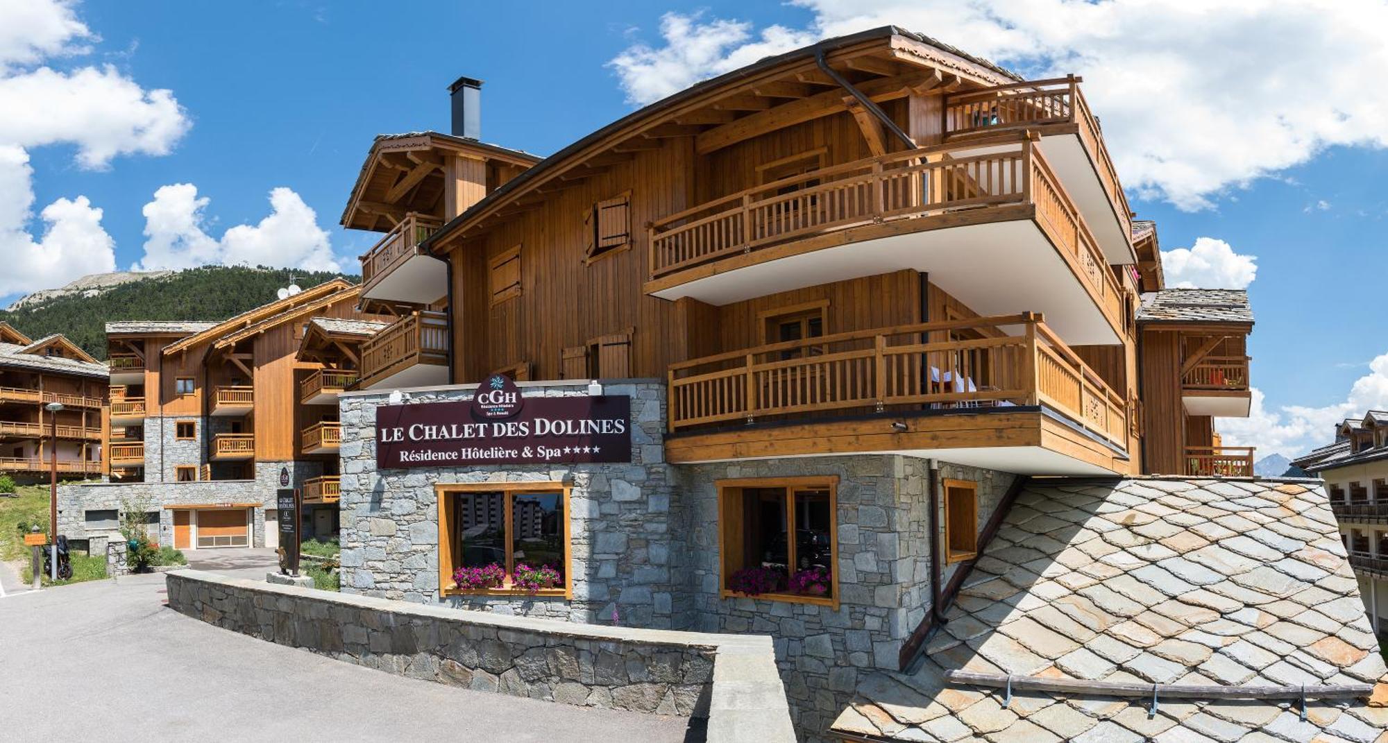 Cgh Residences & Spas Le Chalet Des Dolines Монженевр Экстерьер фото