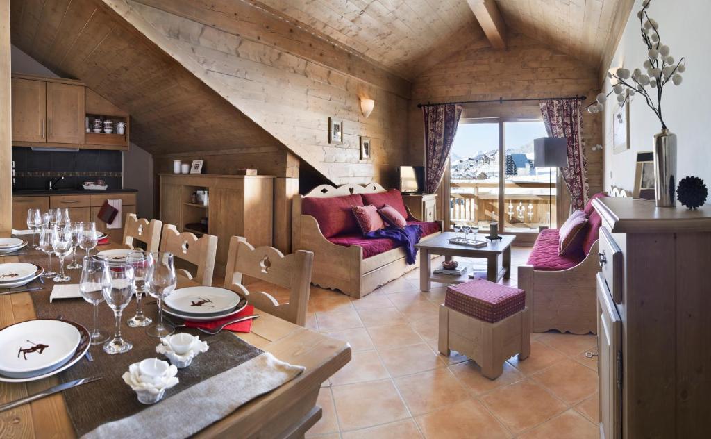 Cgh Residences & Spas Le Chalet Des Dolines Монженевр Номер фото